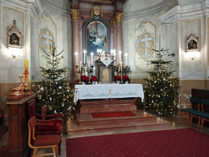 karácsonyi oltár